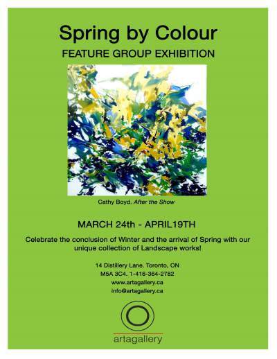 SUBMISSIONS FOR "SPRING BY COLOUR" CLOSED - Mar 17, 2016