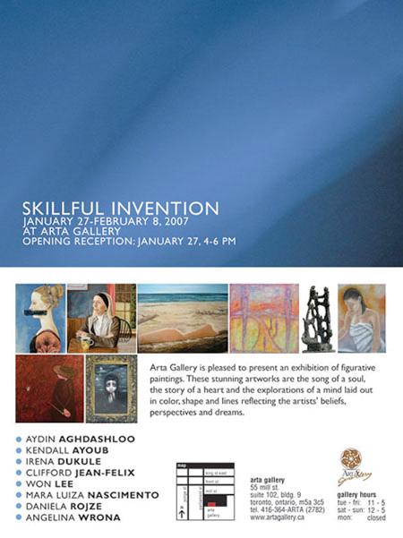 SKILLFUL INVENTION - January 27 - February 8, 2007