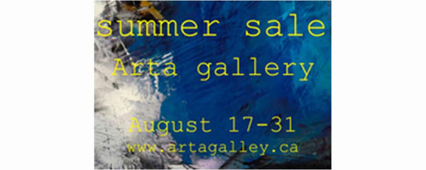 SUMMER SALE - August 17 - September 6, 2011