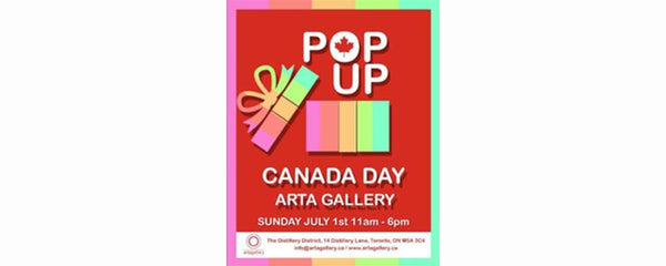 CANADA DAY POP-UP - July 1 - 1, 2018