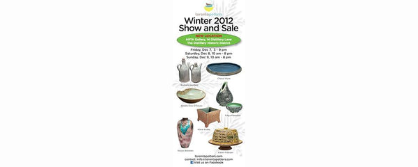 TORONTO POTTERS ANNUAL WINTER SHOW - December 7 - 9, 2012