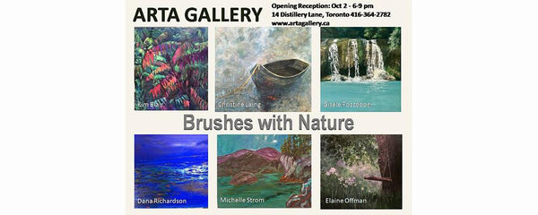 BRUSHES WITH NATURE - October 2 - 2, 2018