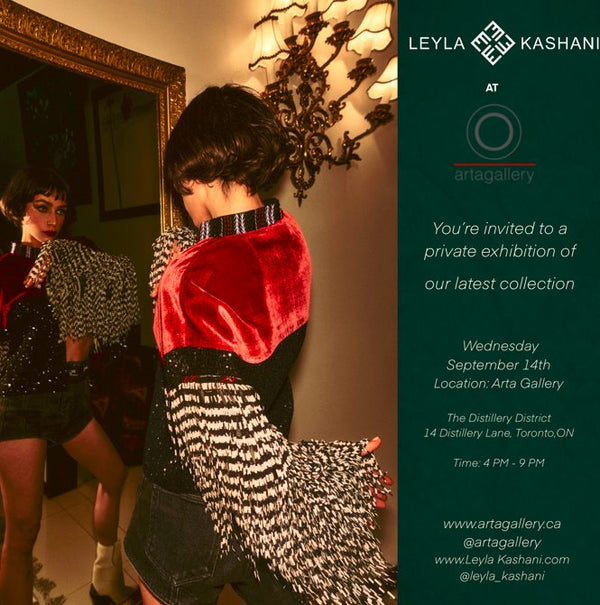 Private Exhibition of Leyla Kashani latest collection