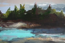Georgian Cove #1, 24" x 36" Painting Peter Colbert