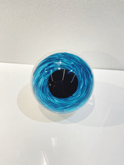 "Glass Eye, "4 x 4" Sculpture Alyssa Getz & Tommy Cudmore