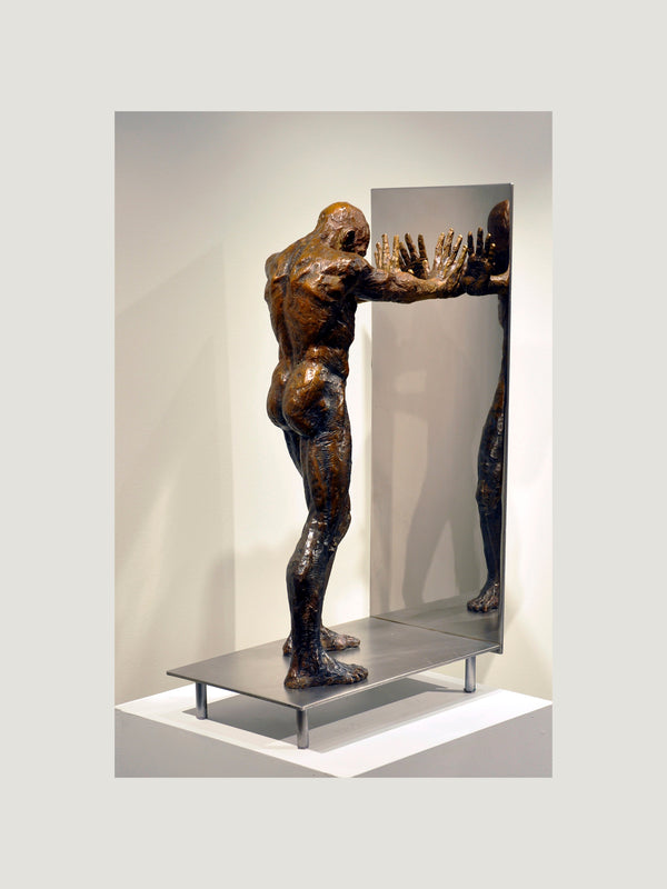 Rejection, 23.5" x 8.5" x 14" Sculpture Alan Sakhavarz