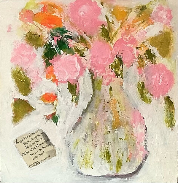 The Lightness of Spring, L. Sims, 12" x 12" Painting Libby Sims