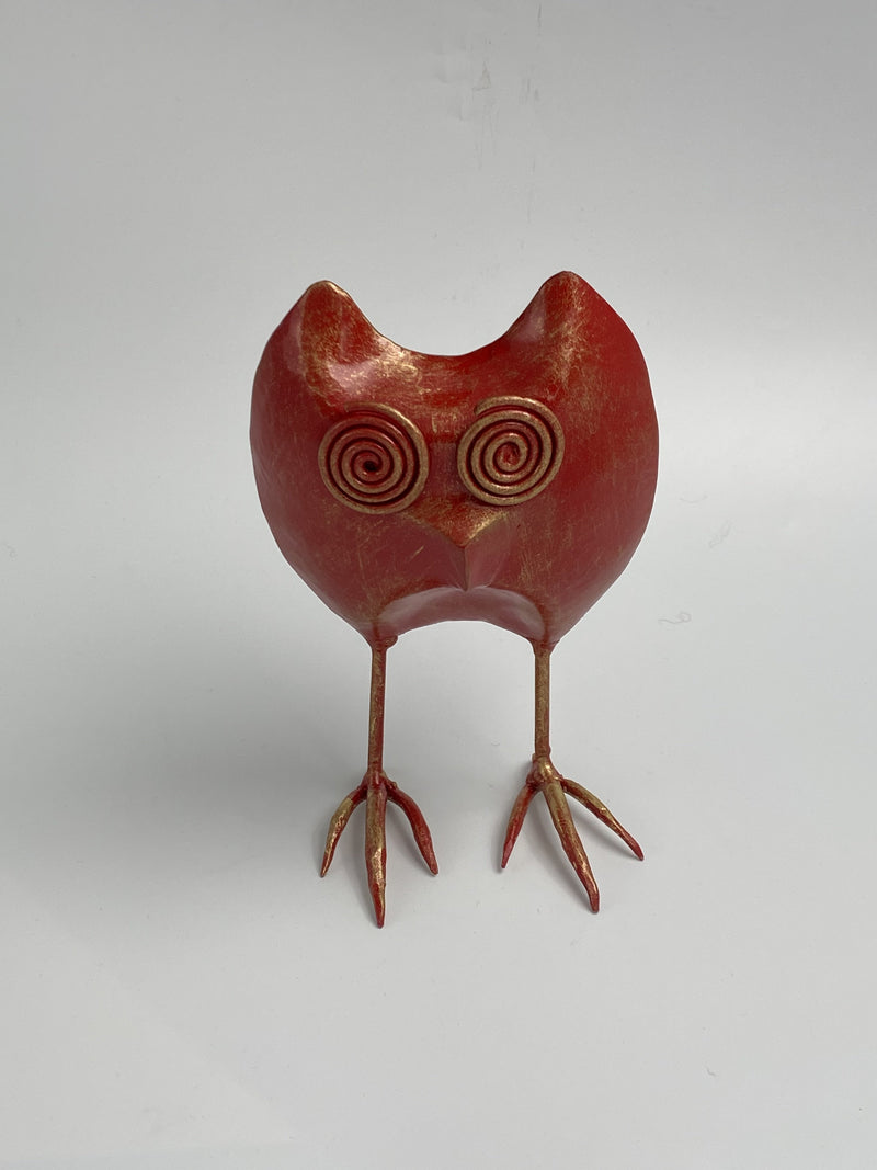 Metal Handmade Owl Craft Arta Gallery Shop