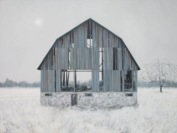 Winter Sleep, 60" x 45" Painting B. TenEycke