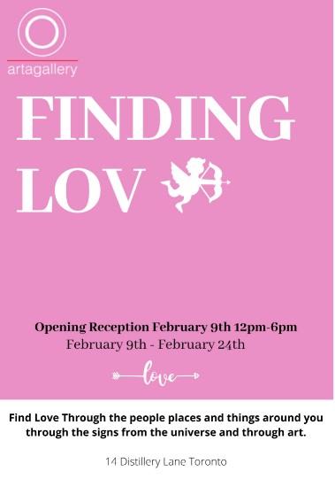 VALENTINES POP-UP & FINDING LOVE OPENING - February 9, 2020