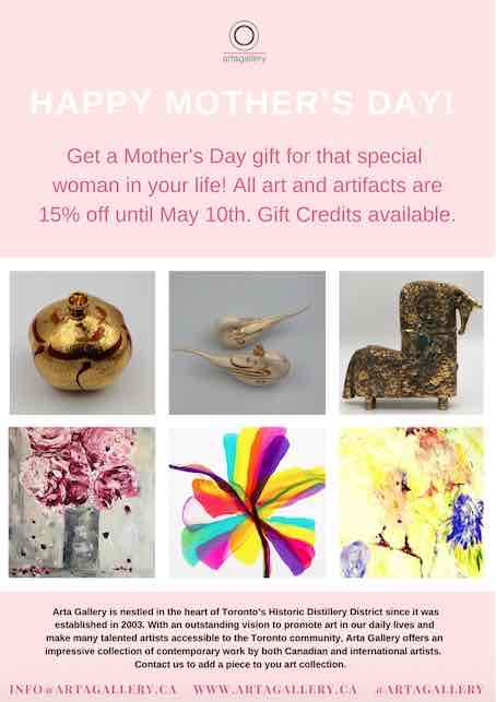 A GIFT OF ART FOR MOTHERS DAY - April 30 - May 10, 2020