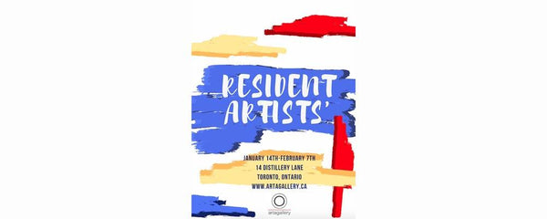RESIDENT ARTISTS' EXHIBITION - January 14 - February 7, 2019