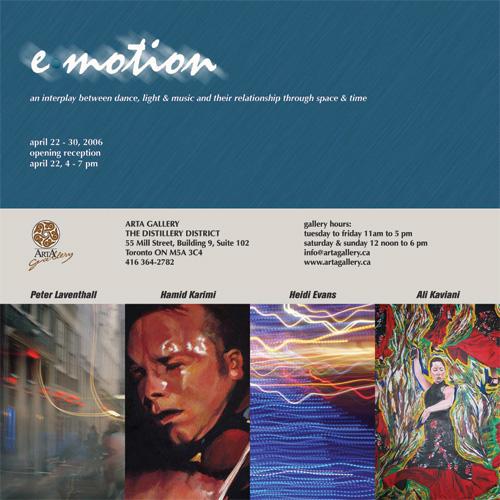 E*MOTION - April 22 - 30, 2006