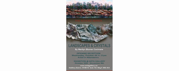 THE ECHOES SERIES - LANDSCAPES AND CRYSTALS - October 26 - November 8, 2011