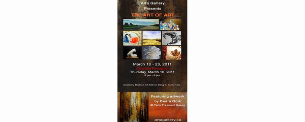 THE ART OF ART - March 10 - 23, 2011