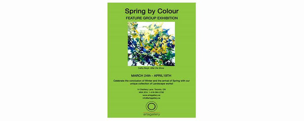 SPRING BY COLOUR - March 24 - April 19, 2016