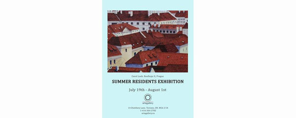 SUMMER RESIDENTS EXHIBITION - July 19 - August 1, 2016