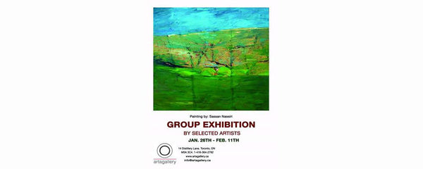 GROUP EXHIBITION BY SELECTED ARTISTS - January 26 - February 11, 2016