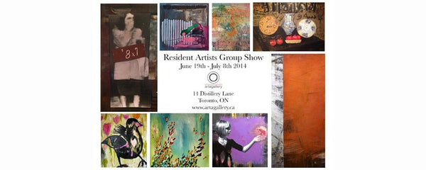 RESIDENT ARTIST GROUP SHOW - June 19 - July 8, 2014
