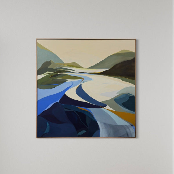 4 PM, 48" x 48" Artwork Ethel Voronkova