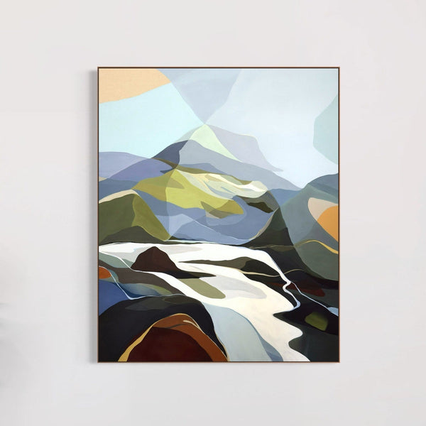 8 AM, 60" x 48" Artwork Ethel Voronkova