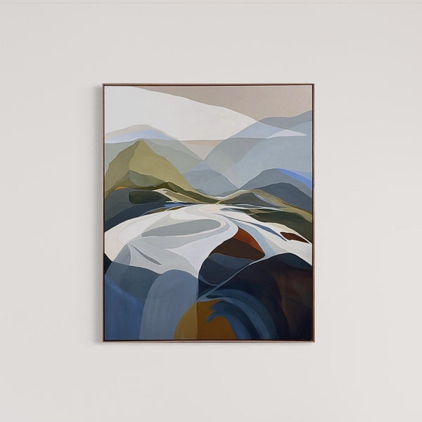 9 AM, 60" x 48" Artwork Ethel Voronkova