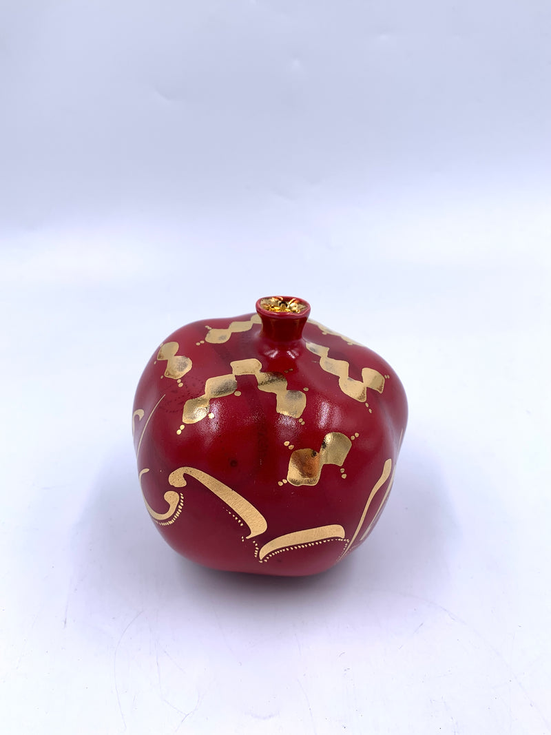 Pomegranate, 4" x 4" x 4"