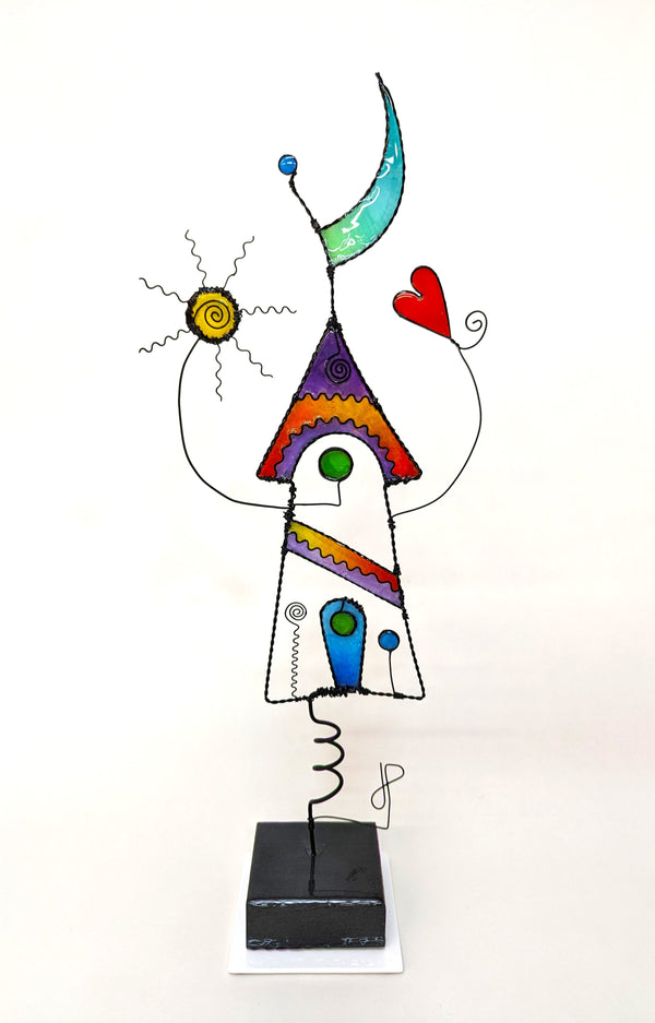 A Home Full of Joy, 22.5" x 8" x 4.5" Artwork James Paterson