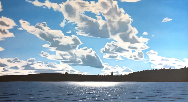 Algonquin Lake, 40" x 72" Artwork Jonathan Houghton
