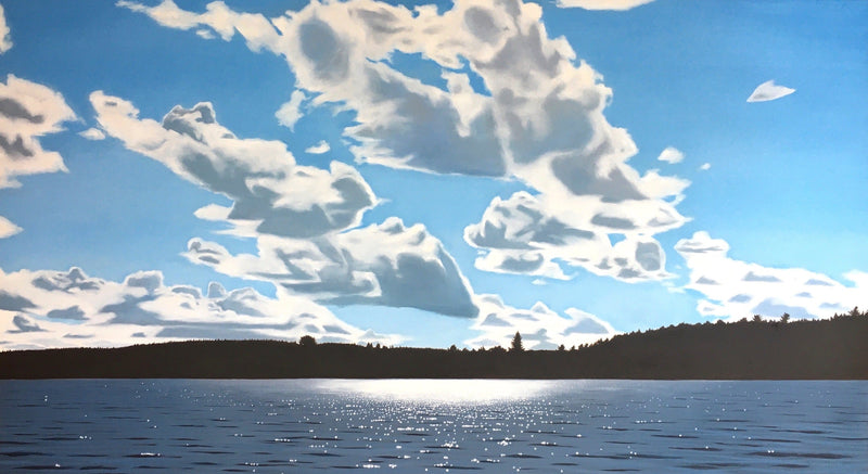Algonquin Lake, 40" x 72" Artwork Jonathan Houghton