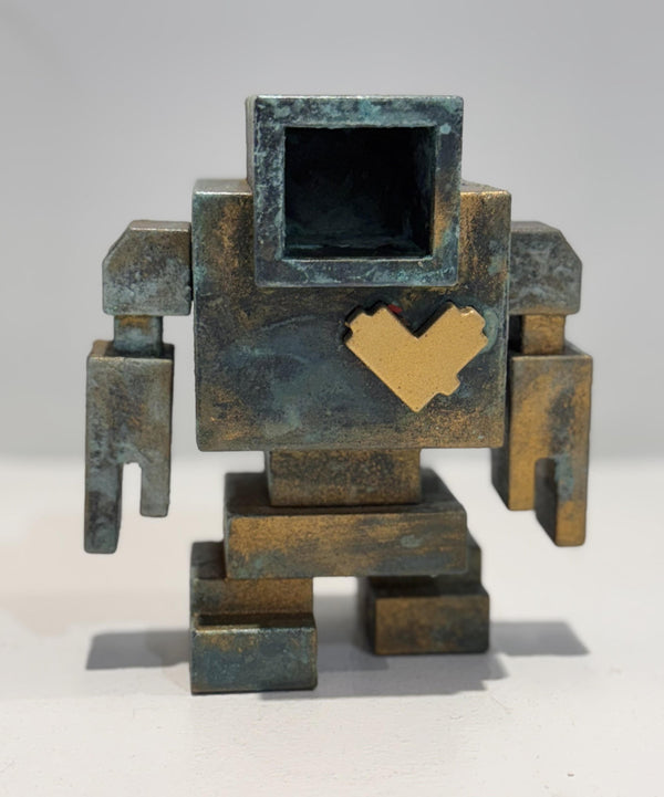 Aquatick, 12" x 12" Sculpture Matthew Del Degan