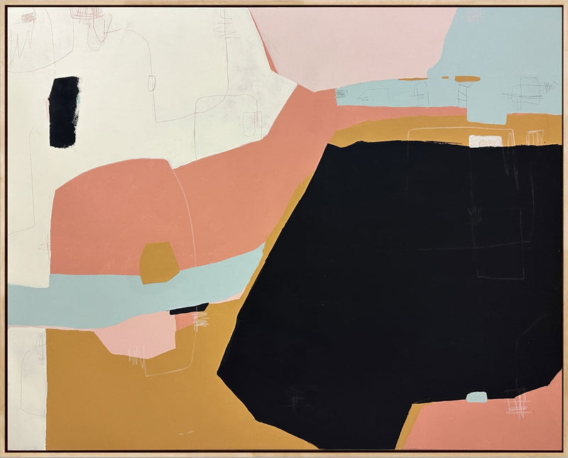 "Before We Get Older, 48" x 60" Painting Paige Ring