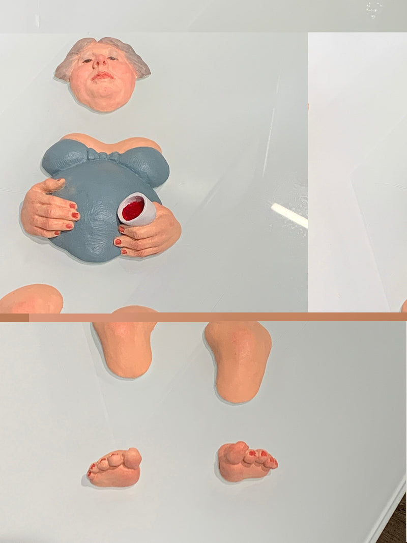 Betty, 18" x 6" x 2" Artwork Andrew Benyei