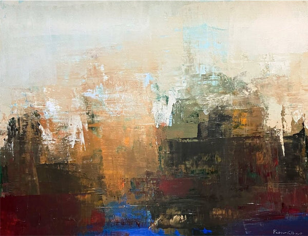 Changes #2, 36" x 48" Painting Peter Colbert