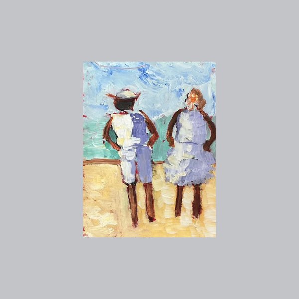 Chillin, 9" x 12" Painting Libby Sims