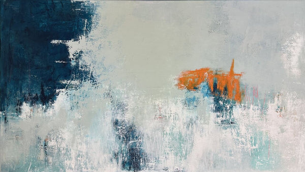 Conversations In The Sun, 34"x60" Painting Paige Ring