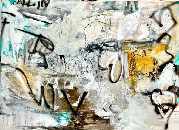 Easy Come Easy Go, 42" x 58" Artwork Suzanne Metz