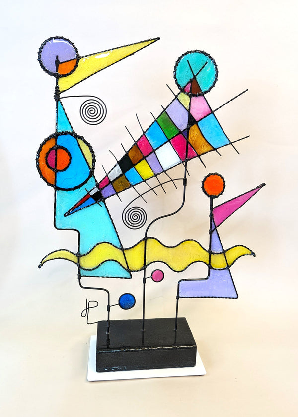 Enchanted Once Again, 18'' x 16.5'' x 4.5'' Sculpture James Paterson