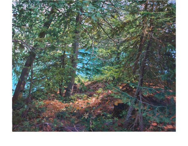 From the Studio, 48" x 61" Painting Hew Elcock