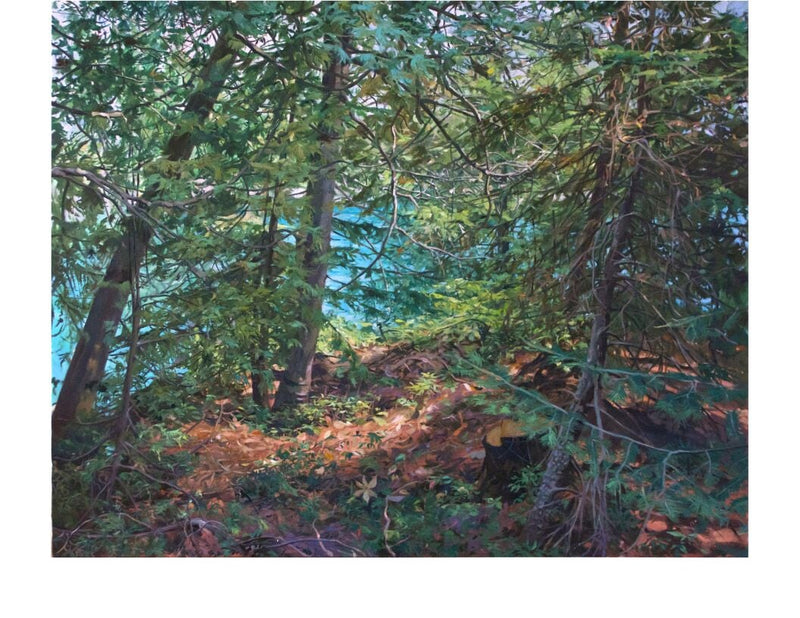 From the Studio, 48" x 61" Painting Hew Elcock