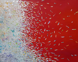 Glorious and Free, 48" x 60" Painting Kate Taylor