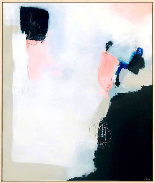 Hazy Mist, 58"x48" Painting Paige Ring