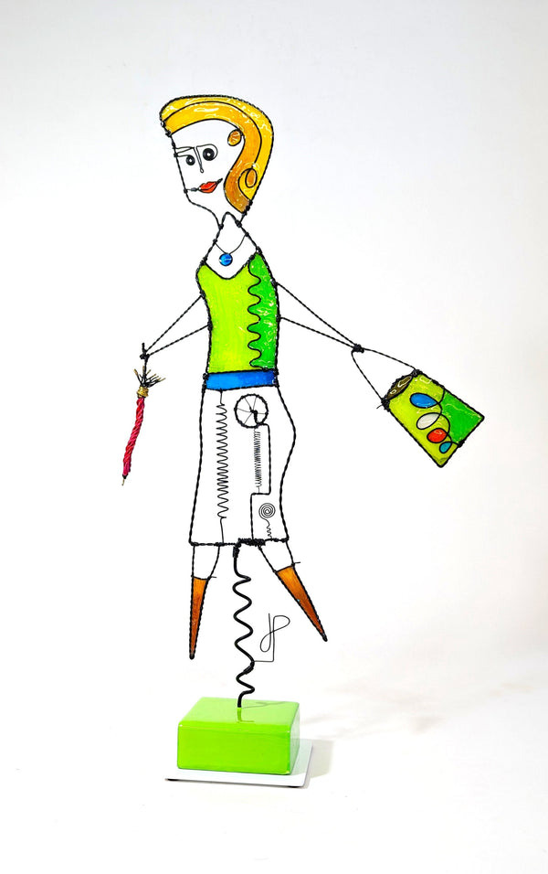 I'M READY FOR SUNSHINE, 23'' x 12.5'' x 4.5'' Sculpture James Paterson