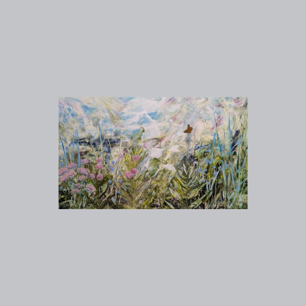 I'm Still Drawn To You, 36" x 60" Painting Hanna MacNaughtan