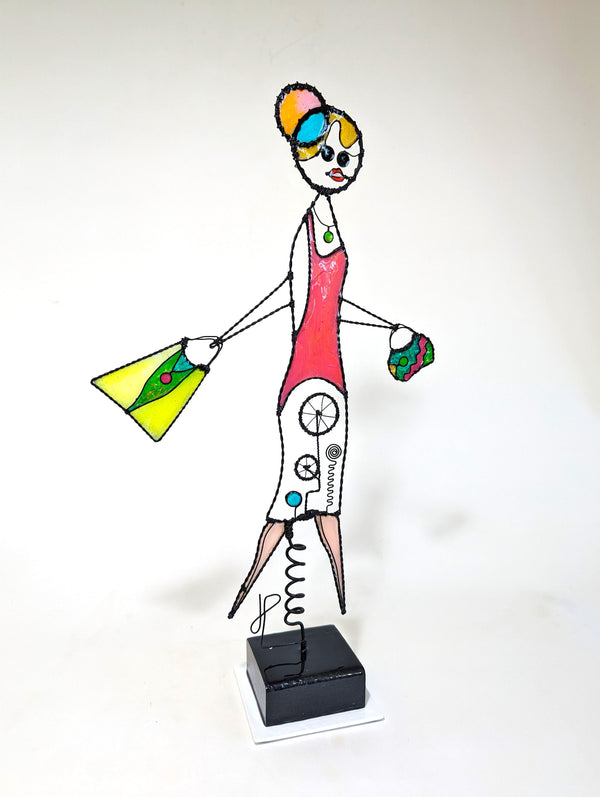 IT'S ALL JUST TOO DIVINE, 21'' x 12'' x 4.5'' Sculpture James Paterson