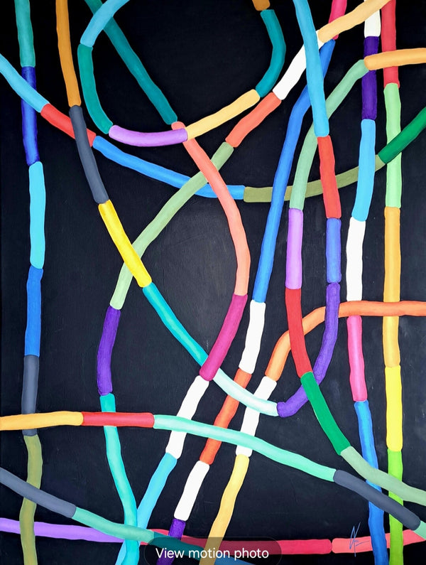 Joy 2, 30" x 40" Painting Lee Lessem