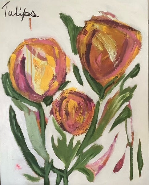 Just Be Tulips, by Libby Sims – Arta Gallery in Toronto Distillery