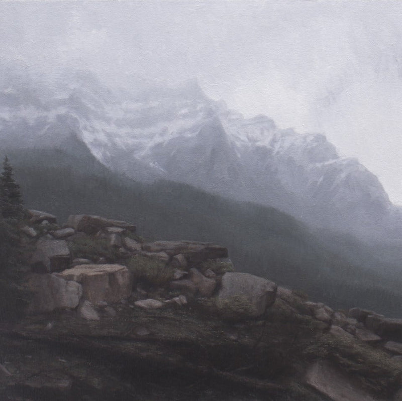 Lake Morraine, 20" x 20" Artwork Matthew Tarini