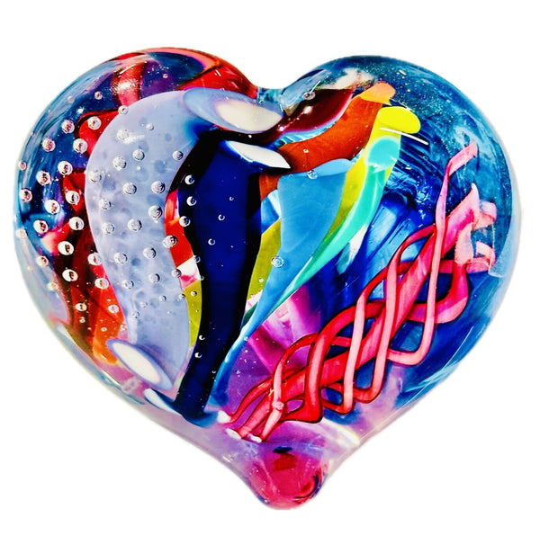 Large Heart 5" x 4.5" Sculpture Alyssa Getz & Tommy Cudmore