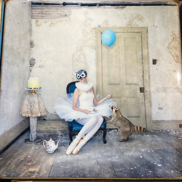 Let Them Eat Cake, 8"x 8" Artwork Morgan Jones